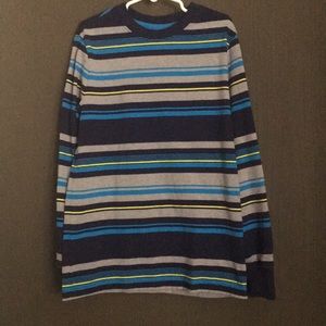 Striped long sleeve T-shirt
